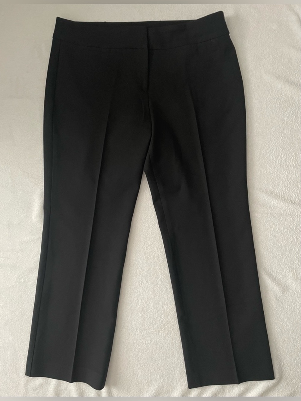 Talbots Signature Women Dress Pants 14P Black High Rise Career Business Casual